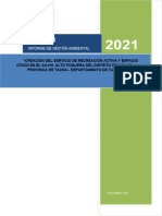 Informe de Gestión Ambiental