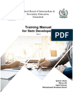 Training Manual Vol I