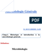 Chap.1.Historique Et Introduction À La Microbiologie Générale PDF