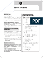 Chapter 02 - Quadratic Equations - Study Module