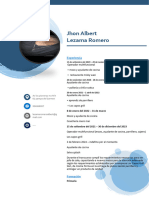 Jhon Albert CV