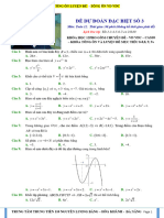 Đề Dự Đoán Đặc Biệt Số 3