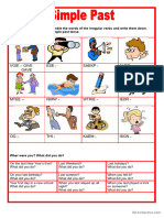 Past Simple Verb - Unscramble The Verb - Speaking Review