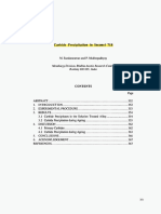 Carbide Precipitation in Inconel 718. M. Sundararaman