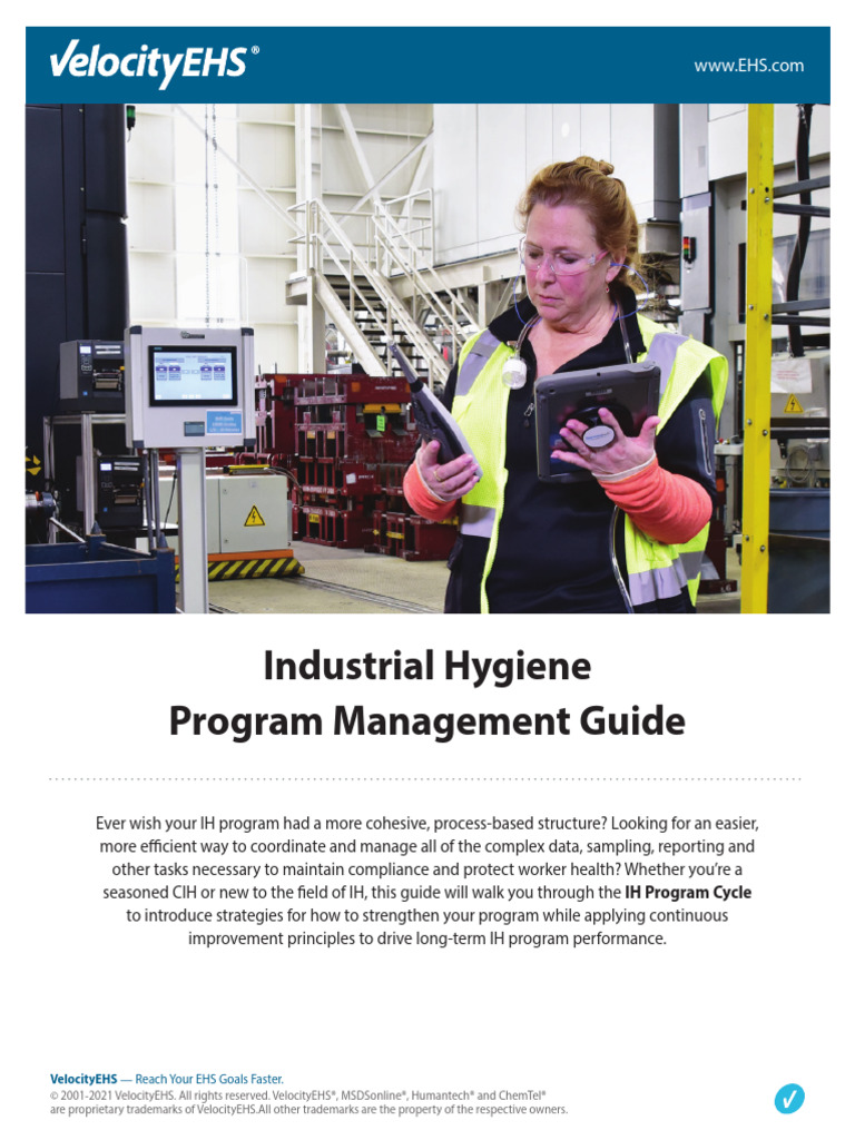 Guide - Industrial Hygiene Program Management | PDF | Occupational ...