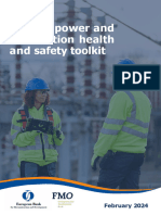 Electrical Power and Distribution Health Safety Toolkit