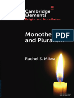 Monotheism and Pluralism