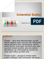 Pertemuan 4 (Interaksi Sosial)