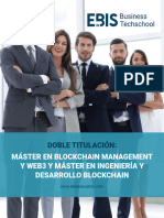 Doble Titulación en Management e Ingeniería y Desarrollo Blockchain