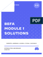 BEFA Module-1