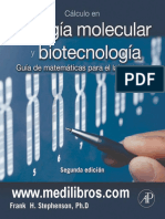 2012.calculo en Biologia Molecular y Biotecnologia STEPHENSON 2ed