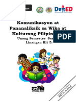 Komunikasyon at Pananaliksik Sa Wika at Kulturang Pilipino 11