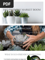 Eco Friendly Market Boom