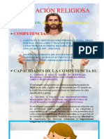 Competencias y Capacidades Del Area de Educación Religiosa