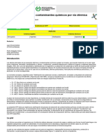 NTP 697 - Exposicion A Contaminantes Quimicos Por Via Dermica