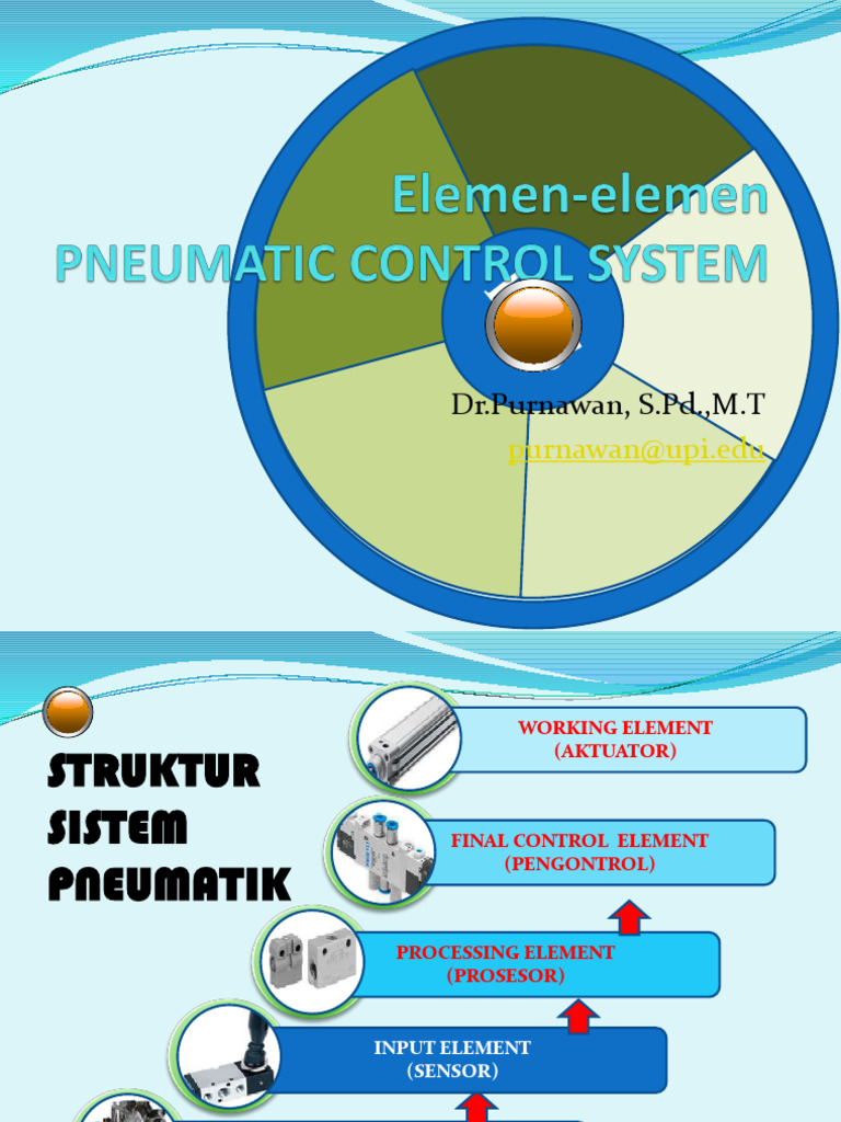 Elemen Kerja dalam Sistem Pneumatik | PDF | Teknologi & Rekayasa