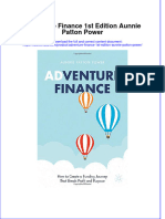 Free Download Adventure Finance 1St Edition Aunnie Patton Power Full Chapter PDF