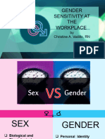Gender Sensitivity at The Workplace