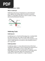 Soldering Tips