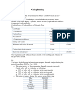 Cash Planning