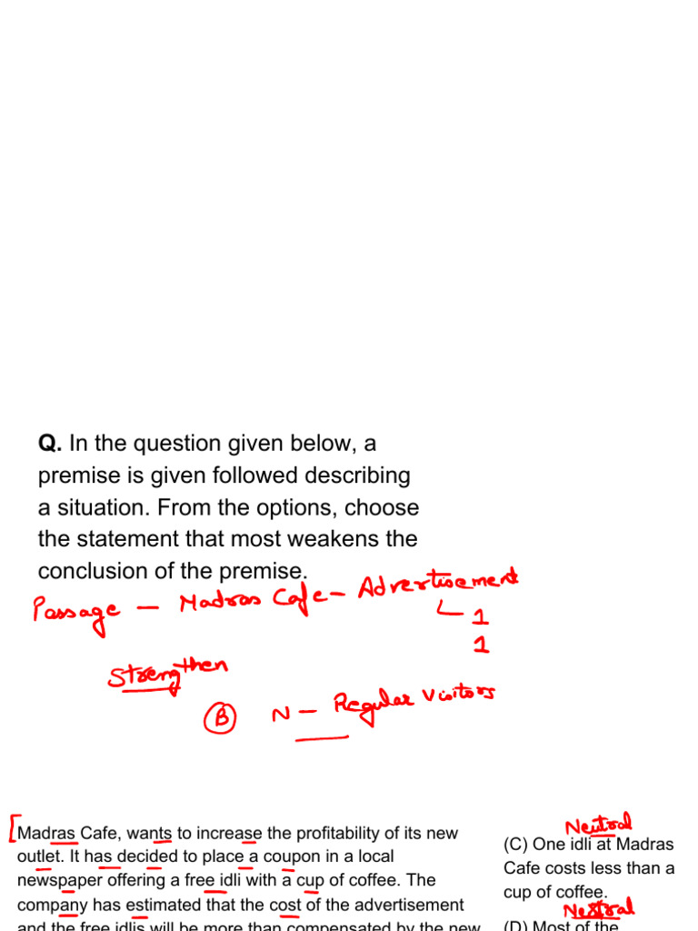 Critical reasoning questions part 3 with annotation pdf 25th april