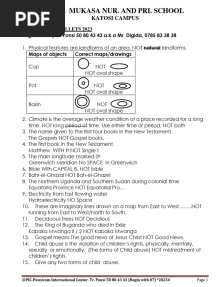 Common Mistakes in SST