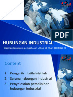 Hubungan - Industrial UU No. 13 2003