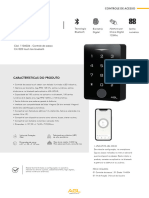 Ca1020 Touch Bio Bluetooth - Ficha Técnica