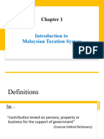Chapter 1 Introduction To Taxation BKAT2013