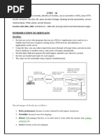 UNIT II JSP Servlet