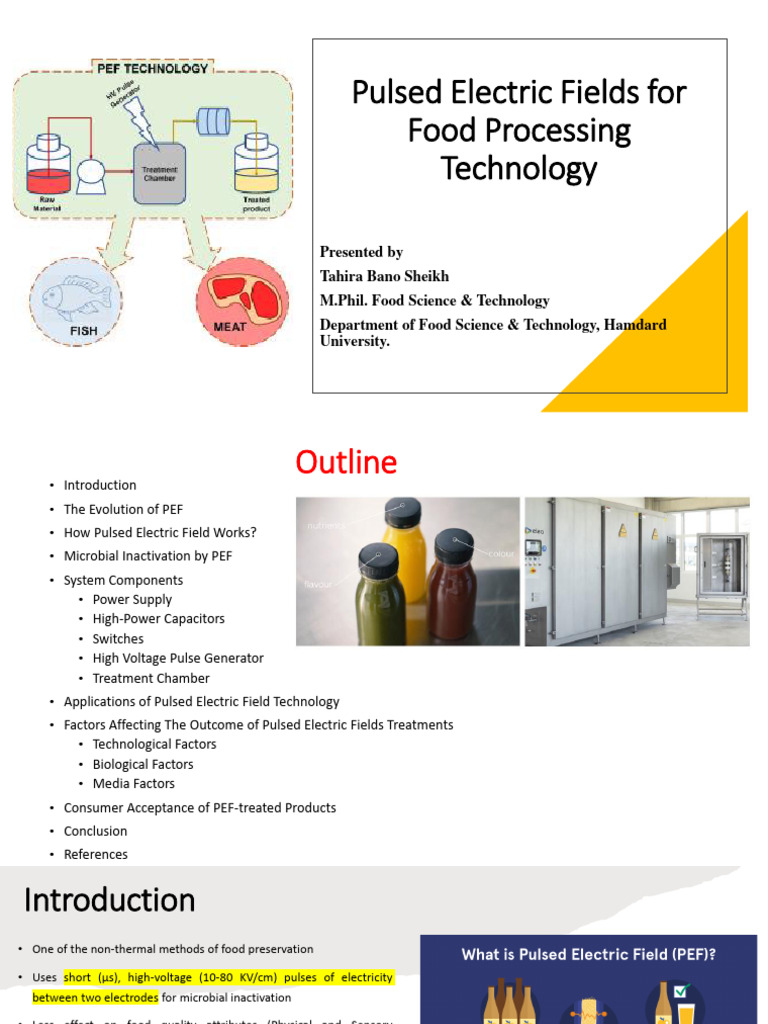 Pulsed Electric Fields in Food Processing | PDF | Food Preservation ...