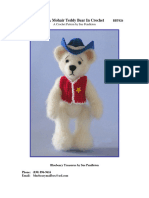 BBT026 A Mohair Bear in Crochet