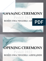Opening Ceremony Peskil 2022