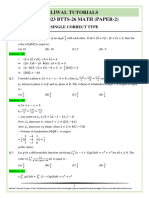 c23 Btts-26 Math (Paper-2)