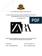 Zara Dissertation Report