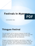 Festivals in Myanmar
