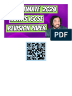 2024 Ultimate IGCSE Revision Paper 1 (1H or 1HR)