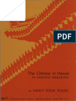 The Chinese in Hawaii - An Annotated Bibliography 77239085