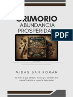 El Grimorio de La Abundancia y Prosperidad de Midas San Román