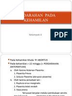 Perdarahan Pada Kehamilan