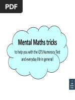 Mental Maths Tricks