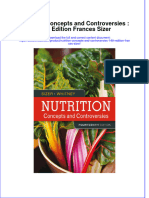 Free Download Nutrition Concepts and Controversies 14Th Edition Frances Sizer Full Chapter PDF