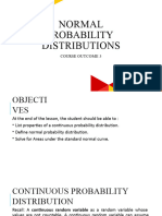 Lesson 4 Normal Distribution