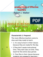 12 Characteristics of Effective Teachers