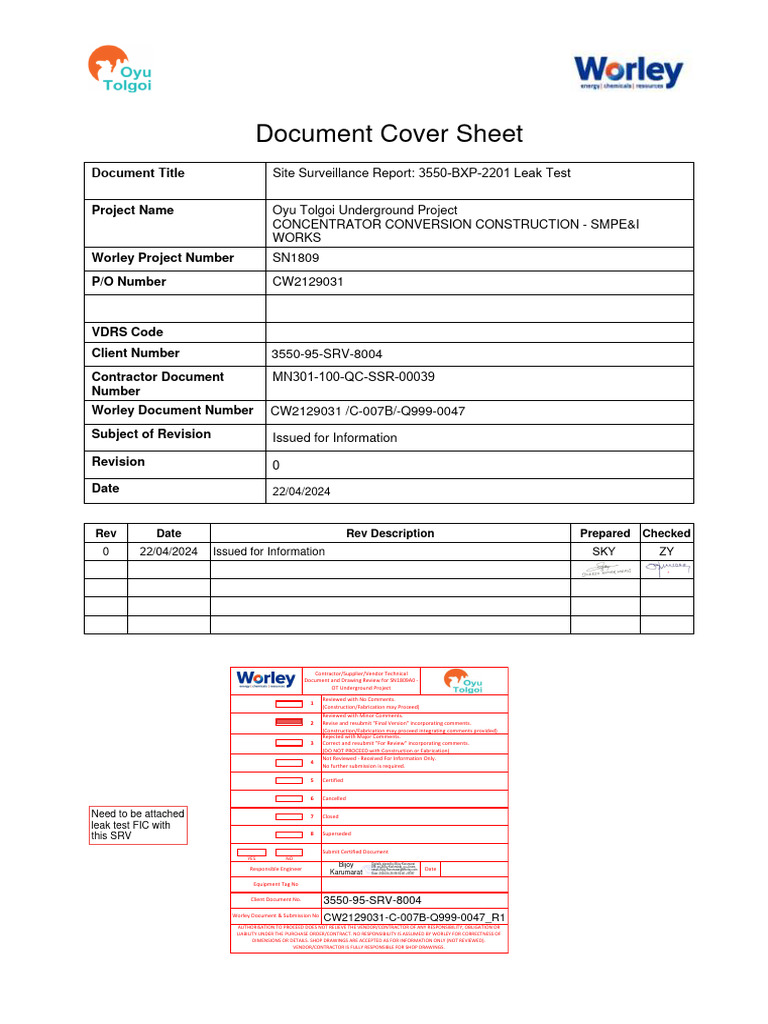 Document Cover Sheet | PDF