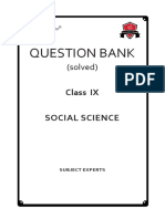 Ncert Cbse Question Bank Class 9 Social Science For 2023 Exam