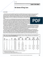 Cocaine Excretion in The Semen of Drug Users