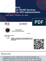AO 2022-0010 TB HIV Integration Reorientation 