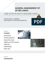 180300u - Tsunami Hazards - Assessment of Exposure of Sri Lanka