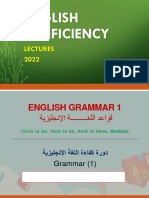 English Proficiency Lectures